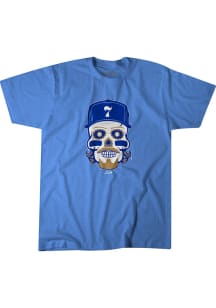 Bobby Witt Jr Kansas City Royals Light Blue Sugar Skull Short Sleeve Fashion Player T Shirt