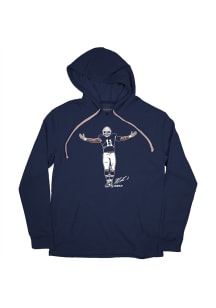 Micah Parsons Dallas Ft Worth Mens Navy Blue Superstar Pose Player Hood