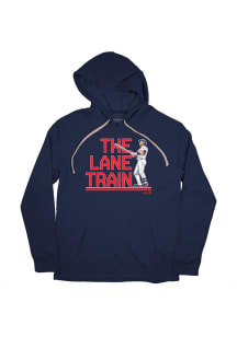 Lane Thomas Cleveland Guardians Mens Navy Blue Lane Train Player Hood