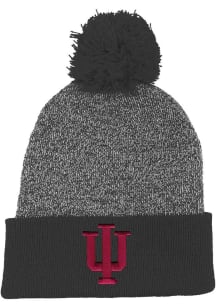 LogoFit Indiana Hoosiers Dark Grey Rooney Mens Knit Hat