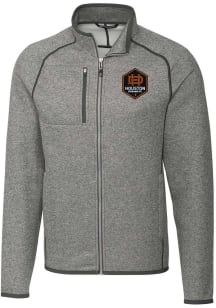 Cutter and Buck Houston Dynamo Mens Grey Mainsail Medium Weight Jacket