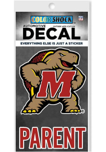Maryland Terrapins Parent Auto Decal - Red