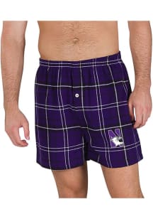 Concepts Sport Northwestern Wildcats Mens Purple Ultimate Boxer Shorts