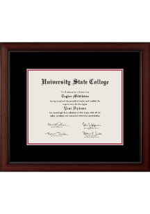 Texas Tech Red Raiders Paxton Plain Diploma Frame - Brown
