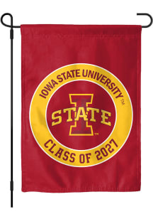 Iowa State Cyclones Class of 2027 Garden Flag - Cardinal