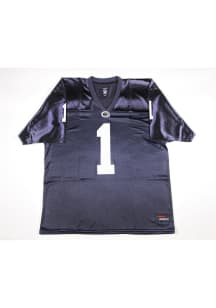 Penn State Nittany Lions Navy Blue Football Football Football Jersey