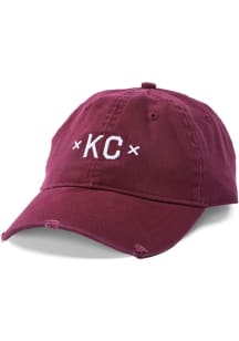 Made Mobb Kansas City KC Signature Adjustable Hat - Burgundy