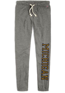 Michigan Wolverines Womens Victory Springs Grey Sweatpants