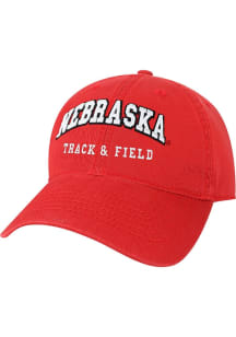 Legacy Nebraska Cornhuskers Track and Field EZA Twill Adjustable Hat -