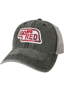 Legacy Nebraska Cornhuskers  Go Big Red Sequin State Womens Adjustable Hat