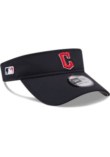 New Era Cleveland Guardians Mens Navy Blue 2026 Spring Visor Adjustable Visor