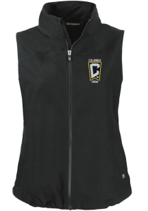 Cutter and Buck Columbus Crew Womens Black Charter Vest