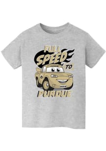 Vive La Fete Purdue Boilermakers Youth Grey Full Speed Short Sleeve T-Shirt