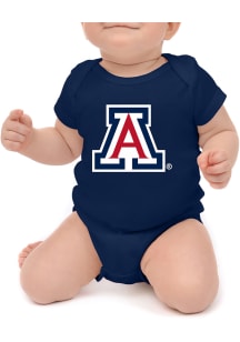 Little King Arizona Wildcats Baby Navy Blue Primary Short Sleeve One Piece