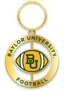 Baylor Bears Football Spinner Keychain - Green