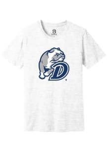 Summit Sportswear Drake Bulldogs Ash Primary Mascot Short Sleeve T Shirt