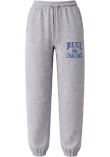 Summit Sportswear Drexel Dragons Mens Grey Heather Fleece Sweatpants