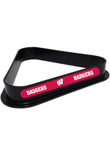 Wisconsin Badgers Team Logo Billiard Ball Rack