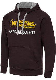 Antigua Western Michigan Broncos Mens Brown Western Michigan Arts and Sciences Victory Long Sleeve..
