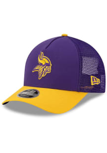 New Era Minnesota Vikings Purple DL25 JR Trucker 9FORTY M Crown Youth Adjustable Hat