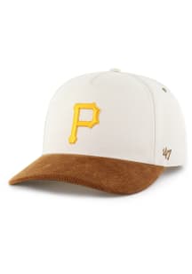 47 Pittsburgh Pirates Garment Undyed Hitch RF Adjustable Hat - White