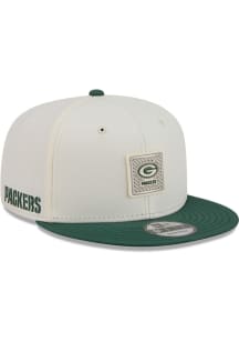 New Era Green Bay Packers White 2026 NFL Training Camp 9FIFTY Mens Snapback Hat