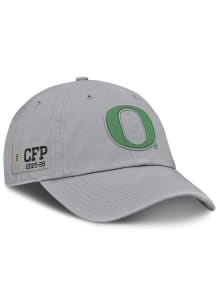 Nike Oregon Ducks College Football Playoff Bound Club Cap Adjustable Hat - Grey