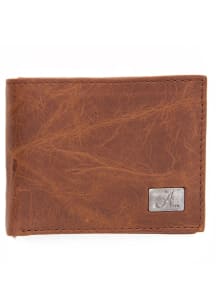 Alabama Crimson Tide Leather Mens Bifold Wallet