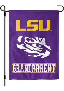 LSU Tigers Grandparent Garden Flag - Purple