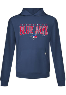 Levelwear Toronto Blue Jays Mens Navy Blue Relay Snowflakes Hood