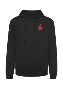 Levelwear Boston Red Sox Mens Black Podium Core Long Sleeve Hoodie