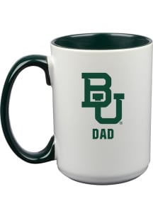 Baylor Bears Dad 15oz Ceramic Mug - White