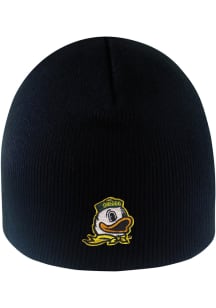 LogoFit Oregon Ducks Black Everest Mens Knit Hat