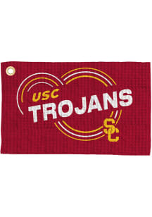 USC Trojans Waffle Golf Towel