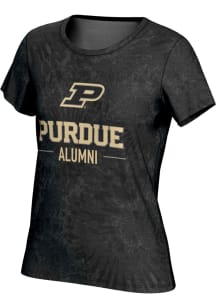 ProSphere Purdue Boilermakers Womens Black Alumni Short Sleeve T-Shirt