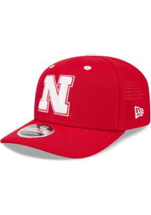 New Era Nebraska Cornhuskers NCAA Replica 9SEVENTY Stretch Snap Adjustable Hat - Red