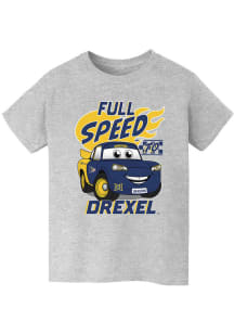 Vive La Fete Drexel Dragons Youth Grey Full Speed Short Sleeve T-Shirt