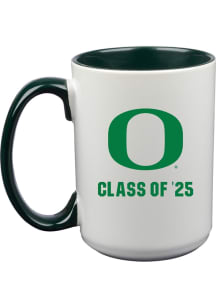 Oregon Ducks Class of 2025 15oz Ceramic Mug - White