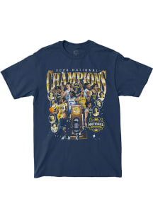 Michigan Wolverines Youth Navy Blue 2026 National Champs Team Fashion Player Tee