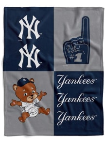 New York Yankees Domino Swaddle Baby Blanket