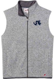 Drexel Dragons Mens Grey Saranac Sleeveless Jacket