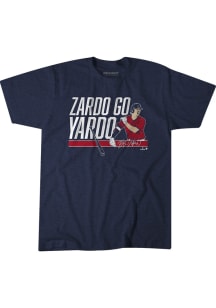 Kyle Manzardo Cleveland Guardians Navy Blue Zardo Go Yardo Short Sleeve Fashion Player T Shirt