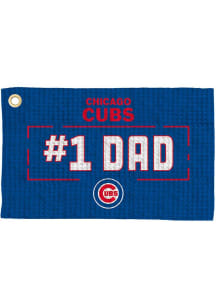 Chicago Cubs #1 Dad Waffle Golf Towel