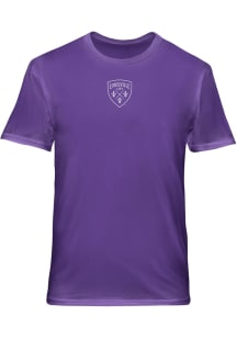 Louisville City FC Purple Wordmark Short Sleeve Fashion T Shirt