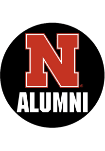 Nebraska Cornhuskers 3" Alumni Button - Red
