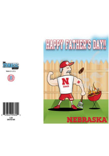 Nebraska Cornhuskers Fathers Day Card -