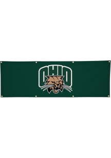 Ohio Bobcats 2' x 6' Banner - Green