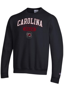 Champion South Carolina Gamecocks Mens Black Class of 2028 Powerblend Long Sleeve Crew Sweatshirt