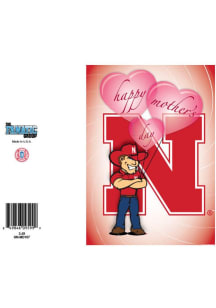 Nebraska Cornhuskers Mothers Day Card -