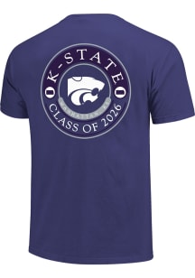 K-State Wildcats Purple Class of 2026 Short Sleeve T Shirt